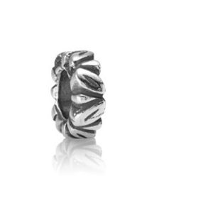 Pandora Silver Leaf Spacer Charms x2 *Retired*